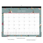 2025-2026 Blue Sky Greta 22" x 17" Academic Monthly Desk Pad Calendar (136476-A26)