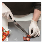 GloveWorks by AMMEX Latex Disposable Gloves, Powder-Free, 4 mil, Small, Ivory, 100 Gloves/Box, 10 Boxes/Carton
