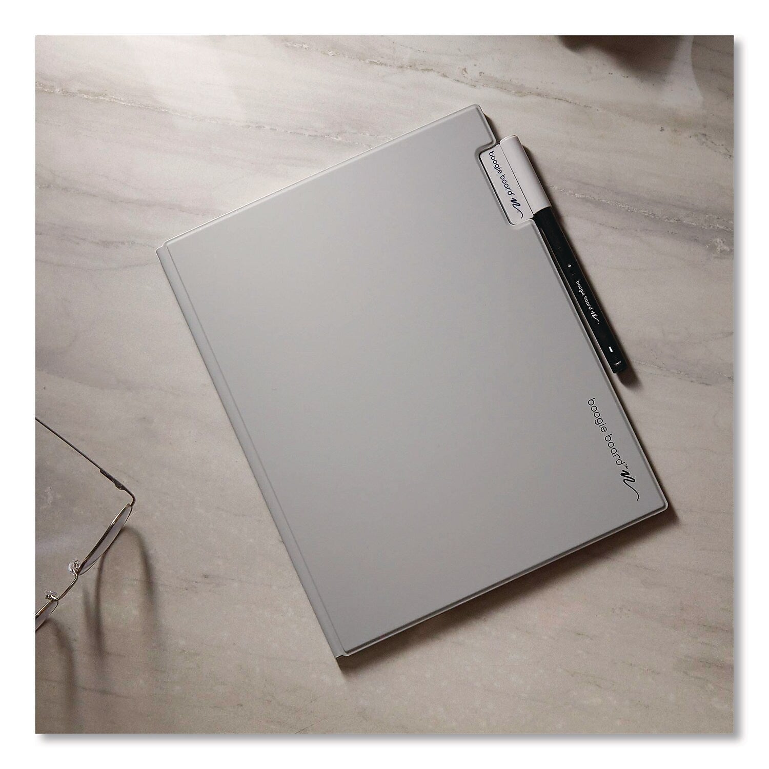 Boogie Board Polyurethane 11.1" Blackboard Folio, Gray (BP20160001)