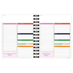 TF Publishing Luxe 8.5" x 9" Daily & Monthly Planner, Paperboard Cover, Multicolored (99-9902)