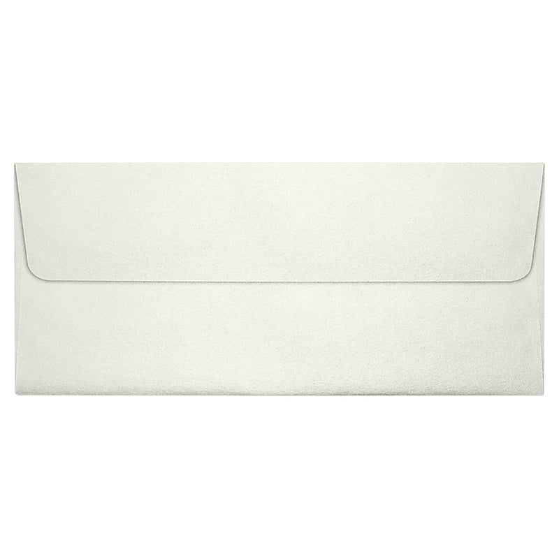 LUX 4 1/8" x 9 1/2" #10 80lbs. Square Flap Envelopes, Quartz Metallic, 50/Pack