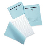 Pacon Exam Notebooks, 8.5" x 11", Wide Ruled, 16 Sheets, Blue, 50/Bundle (PACPBB8116-50)