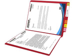Medical Arts Press Reinforced End Tab File Folder, Straight Cut, Letter-Size, Red, 250/Carton (S-01602-RED-B)