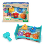 Learning Resources Seaside Pounding Bench, Multicolored (LER3612)