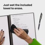 Rocketbook Core Reusable Smart Notebook, 8.5" x 11", Lined Ruled, 32 Sheets, Teal (EVR2-L-RC-CCE)
