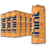Hint Tangerine Sparkling Water with Electrolytes, 12 fl. oz., 12 Cans/Carton (HINT-TANGCAN-E)