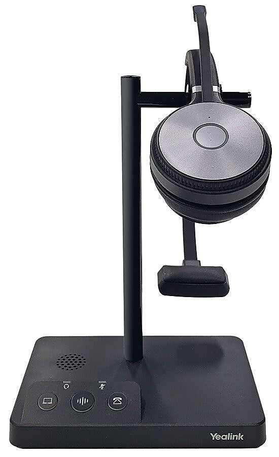 Yealink WH62 Wireless Mono UC DECT Headphones, Black (1308005C)