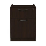 Alera Valencia 3/4 Box Pedestal, 15 5/8" x 20 1/2" x 19 1/4", Espresso