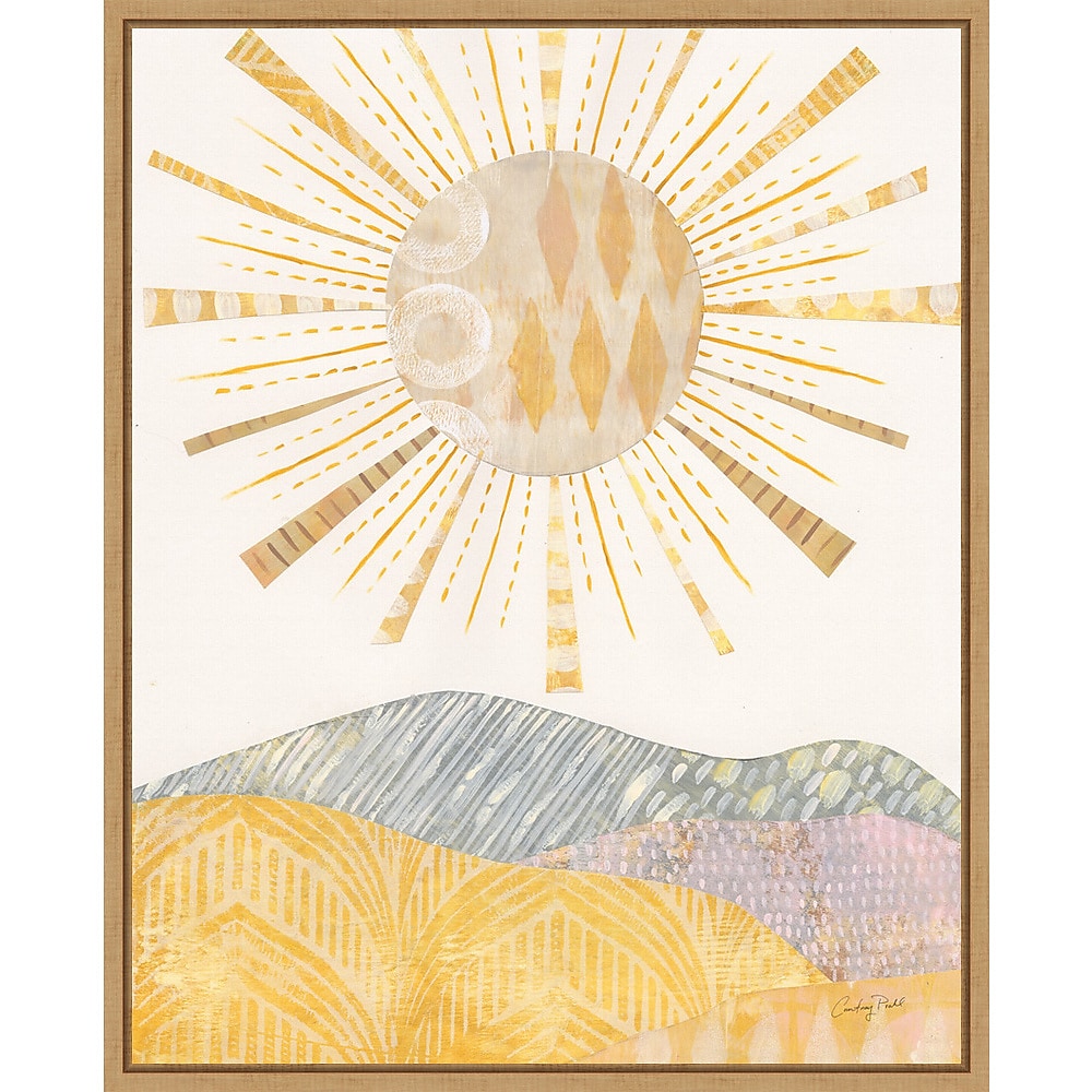 Amanti Art Boho Sunshine II by Courtney Prahl Framed Canvas Wall Art Print, 23" x 28" (A42675516538)