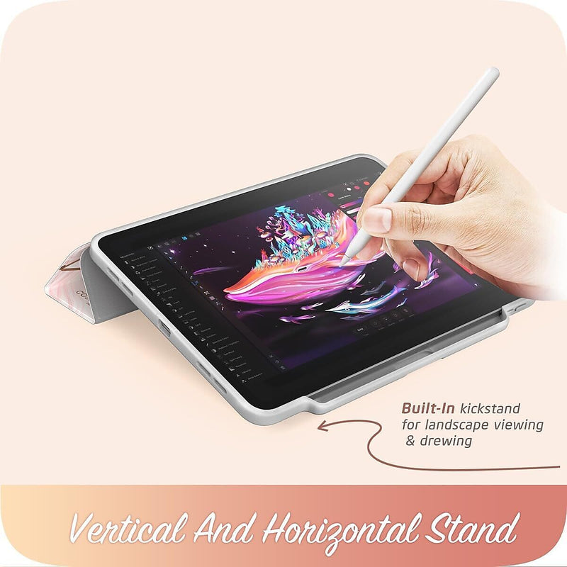 i-Blason Cosmo Plastic 13" Fashion Case for iPad Air 13", Marble