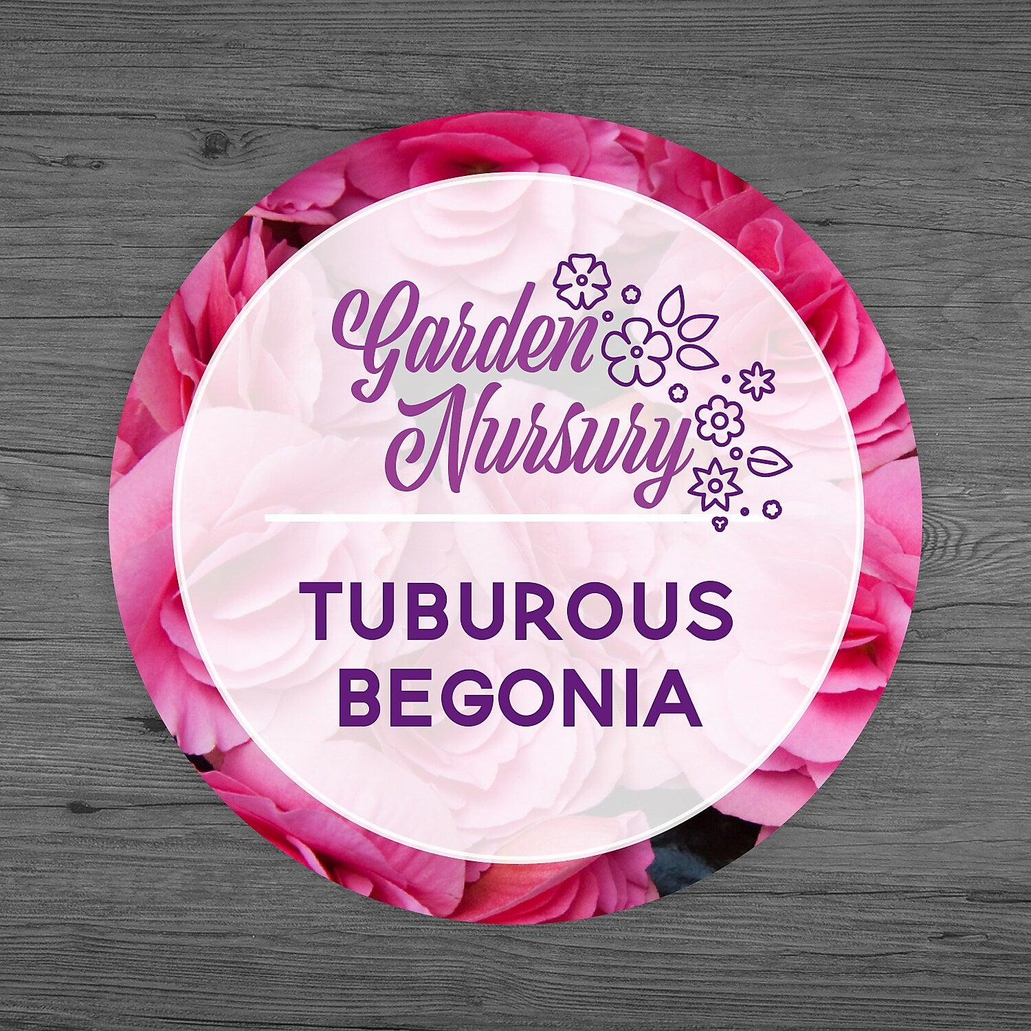 Full Color Advertising Label, Circle, 3", white gloss, Qty 500