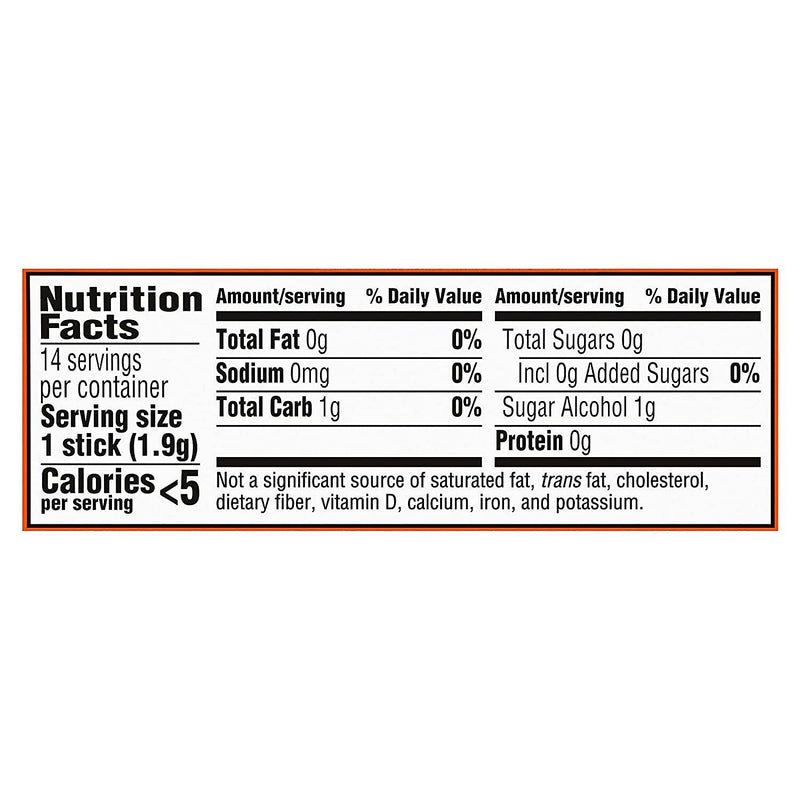 Trident Sugar Free Tropical Twist Gum, 14 Pieces/Pack, 12/Packs (VAM00502)