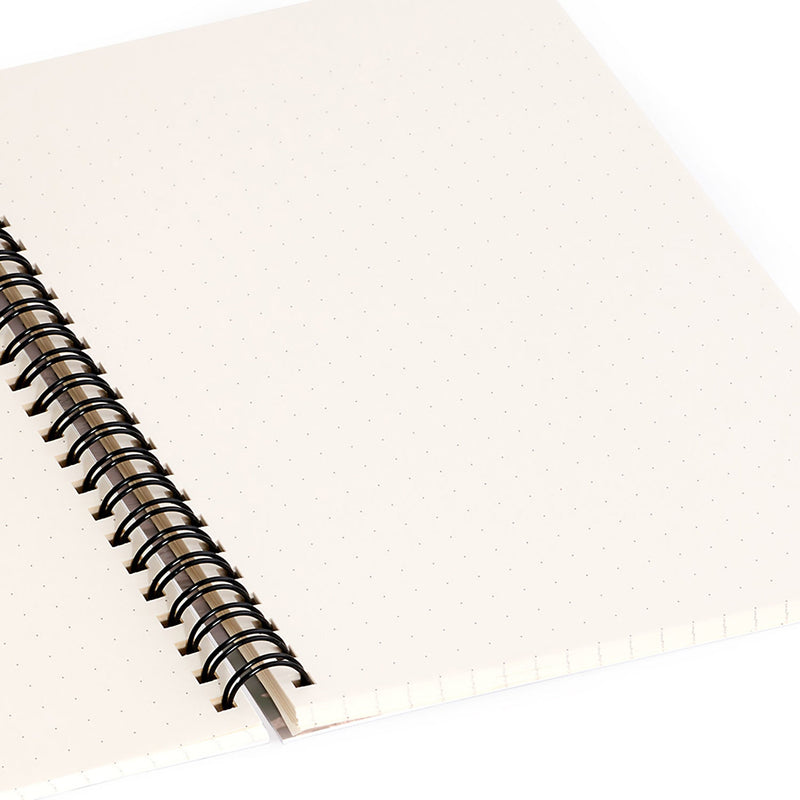 DENY Designs Reighn 1-Subject Professional Notebooks, 5.5" x 8.25", Dotted, 60 Sheets, Multicolor (82241-NOBS01)
