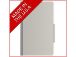 Medical Arts Press Pressboard Classification Folder, 2" Expansion, Legal Size, Gray, 25/Box (DV-T52-02-3GRY)