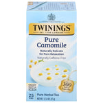 Twinings Pure Camomile Herbal Caffeine Free Tea Bags, 25/Box (TNA85142)