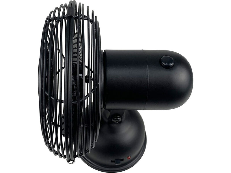 Good Housekeeping 5" Oscillating Portable Fan, 1-Speed, Black (92514)