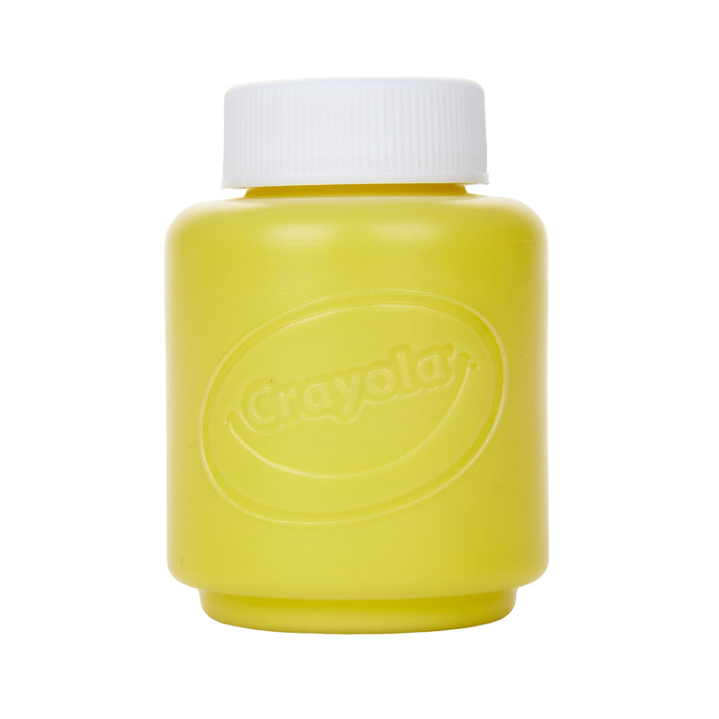 Crayola Washable Kid's Paint, Yellow, 2 oz., 12/Bundle (BIN542834-12)