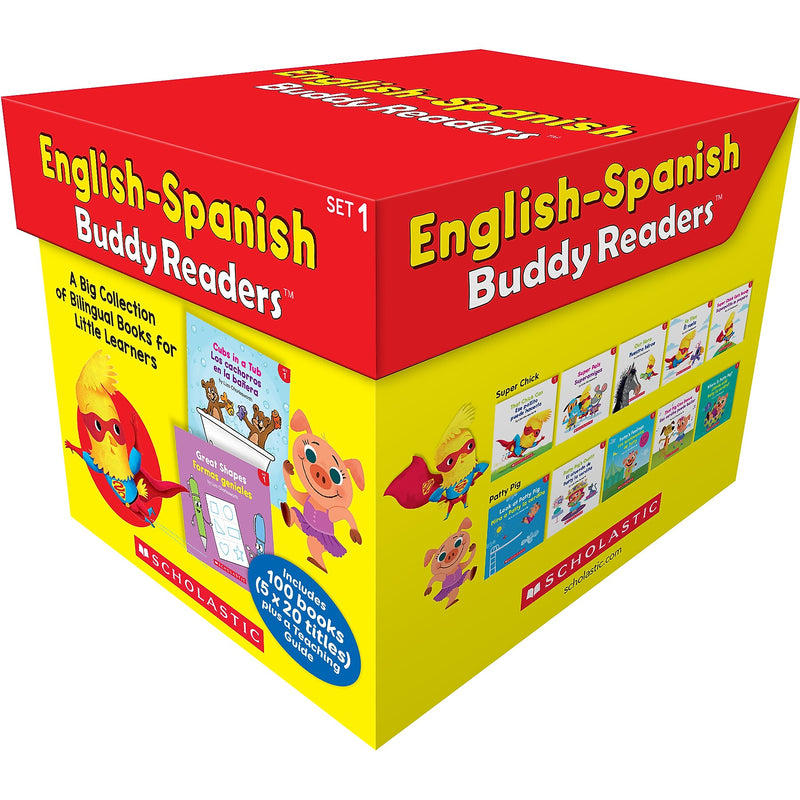 Scholastic Teaching English-Spanish Buddy Readers: Set 1, Multiple-Copy Set, 101 Books/Set
