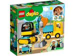 LEGO DUPLO Truck & Tracked Excavator Building Set (10931)