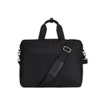 Bugatti Lucas Polyester Briefcase, Laptop Compatible, Black (EXB529-Black)