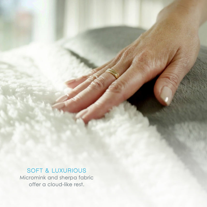 Pure Enrichment Large Heated & Weighted Throw Blanket (PEHTWGHT-G-RT)