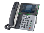 Poly Edge E550 VOIP Phone, Black/Silver (82M91AA)