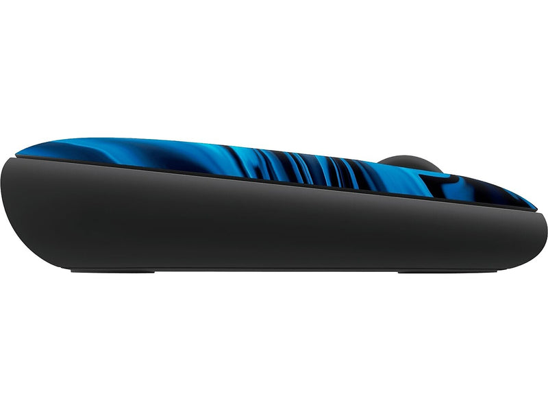 Logitech M340 Wireless Ergonomic Ambidextrous Optical USB Mouse, Blue Galaxy (910-007282)
