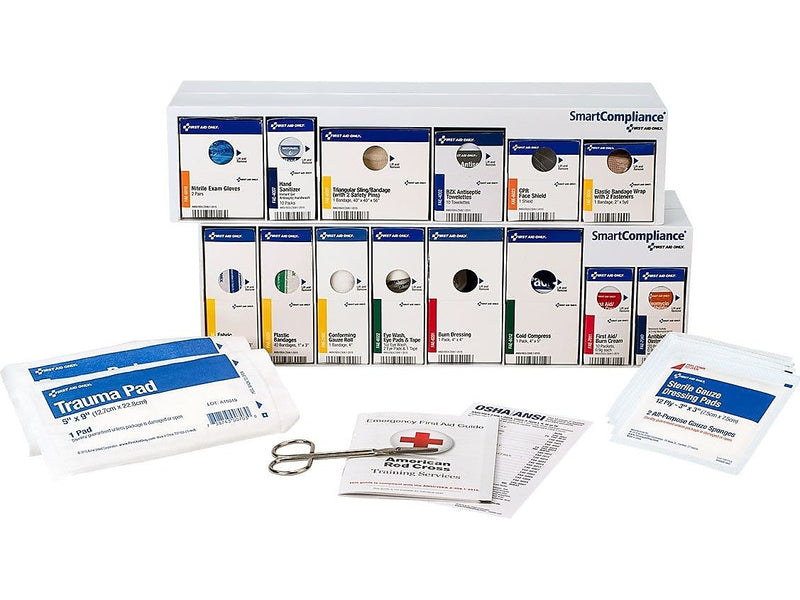 SmartCompliance RetroFit Grid Insert Kit, ANSI A, 25 People, 109 Pieces (91172-021)