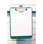 Unbreakable Recycled Clipboard, 1/4" Capacity, 8 1/2 X 11, Green