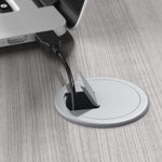 Bush Business Furniture Move 60 Series 72"W L Shaped Adjustable Standing Desk, Platinum Gray (M6SL7278PGSK)