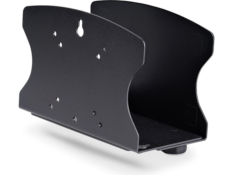 StarTech Adjustable PC Wall Mount Bracket, Up to 40 lbs. Computers, Black (2NS-CPU-WALL-MOUNT)