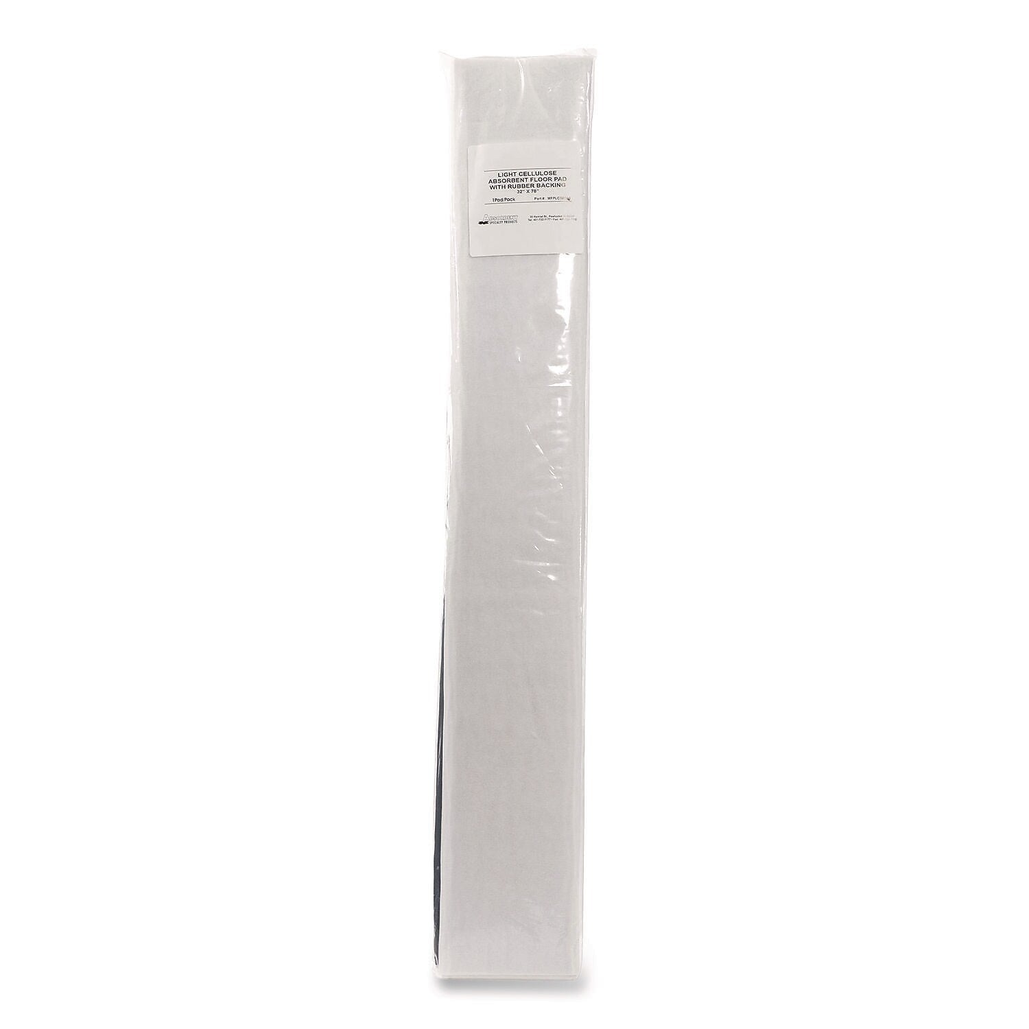 Quick Dam Mighty Mat Multipurpose Sorbent Pads, 32" x 78", Up to 0.5 Gallons (MFPLC3278-1)
