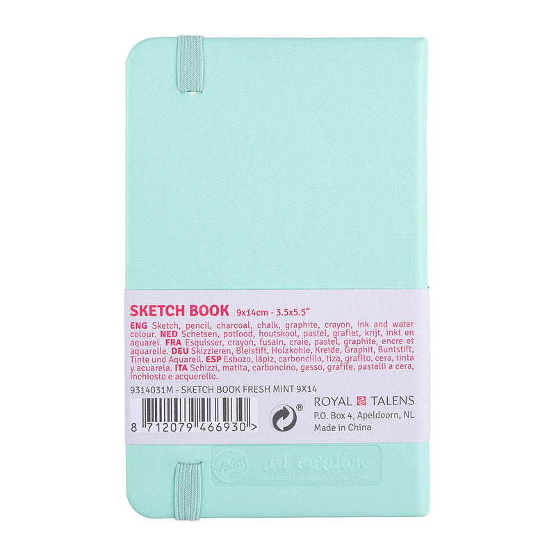 Talens Art Creation 3.5" x 5.5" Sketch Book, 80 Sheets/Book, 5/Bundle (TLN9314031M-5)