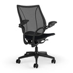 Humanscale Liberty Ergonomic Fabric Swivel Task Chair, Black (L113BM10CF10XFSHNSC)