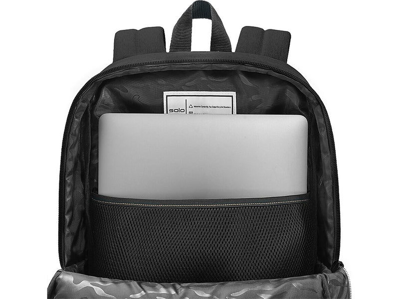 Solo New York Re:Fresh Backpack, Black (UBN795-4)