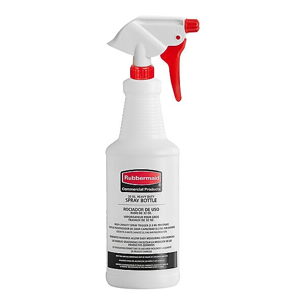 Rubbermaid Executive Series 32 oz. Spray Bottle with Trigger, White (FG9C03060000)