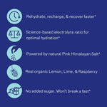 Blueshift Electrolyte Lemon Raspberry Powder Drink Mix, 10/Packets/Box, 2/Box (600-04165)