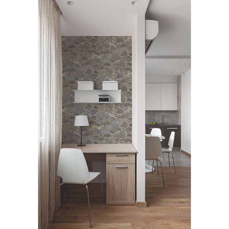 York Wallcoverings Weathered Stone Peel and Stick Wallpaper (RMK9096WP)