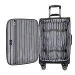 Skyway Luggage Epic 20" Carry-On Suitcase, 8-Wheeled Spinner, Black (450-20"001-4WB)
