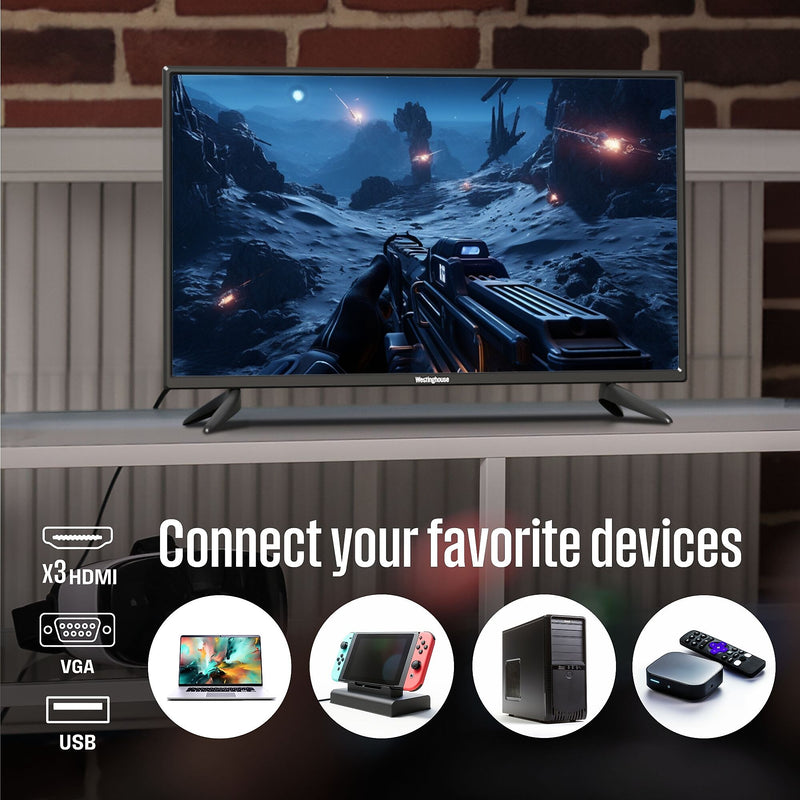 Westinghouse 24″ HD DVD Combo TV (WD24HX5201)