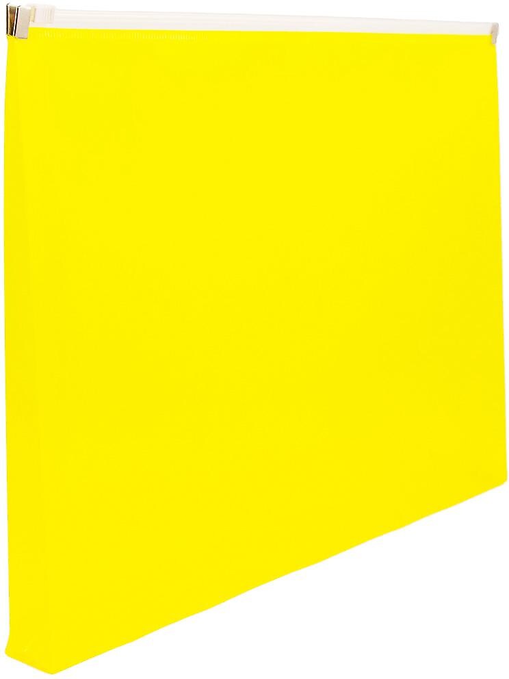 JAM Paper Premium Plastic Document File, Letter, Yellow, 3/Pack (218Z1YEX3)