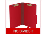 Medical Arts Press Pressboard Classification Folder, 2" Expansion, Legal Size, Deep Red, 25/Box (DV-T52-02-3DRD)