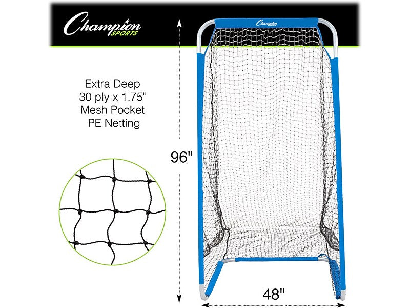 Champion Sports Football Kicking Screen, Blue/White (FKPRO)