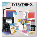 Enday Back to School Supplies Kit for High School/College, Multicolored (8356)