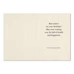 Sparkling Candles Birthday" Birthday Card w/ White Unlined Envelope, 100/BX
