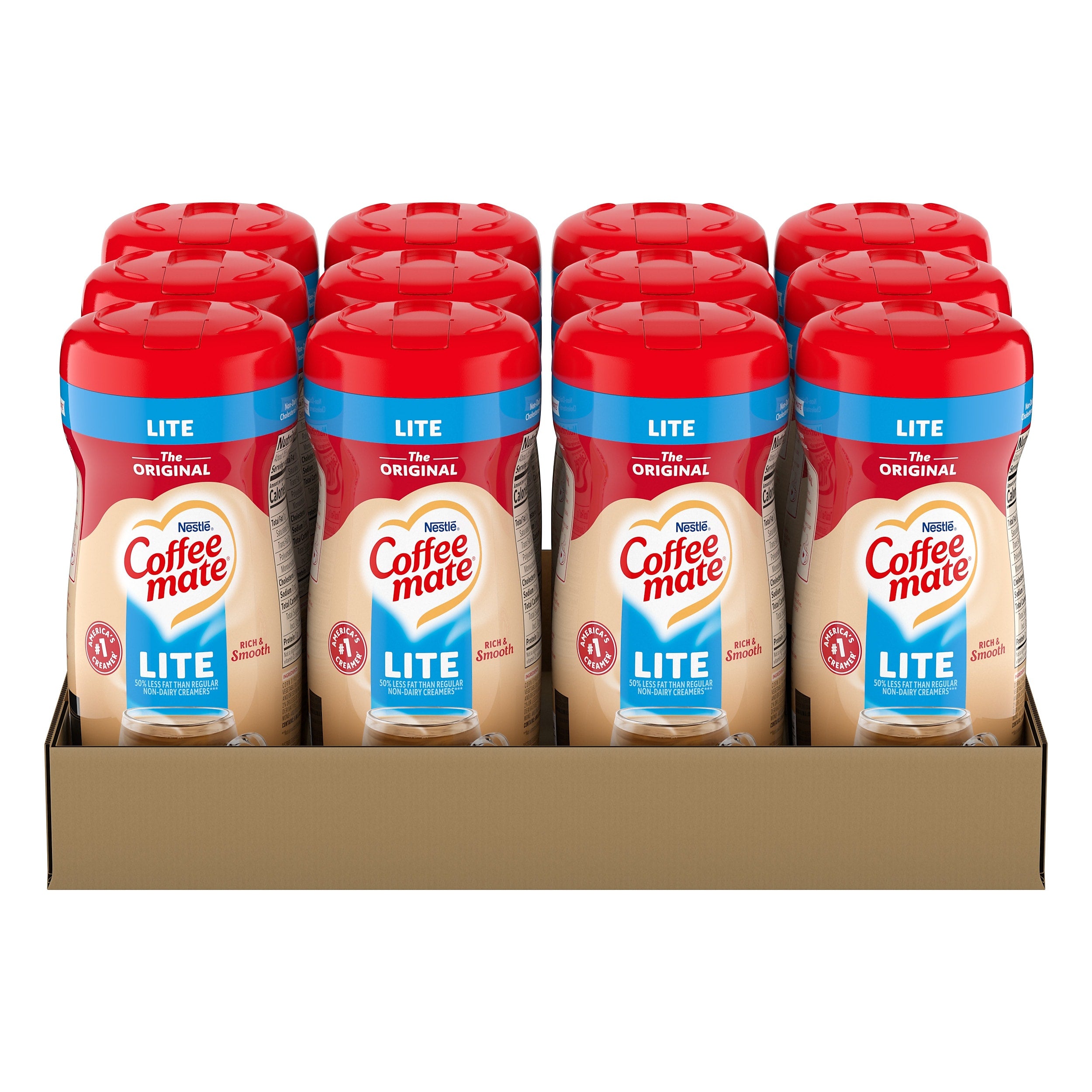 Powdered Original Lite Creamer, 11 Oz. Canister, 12/Ct