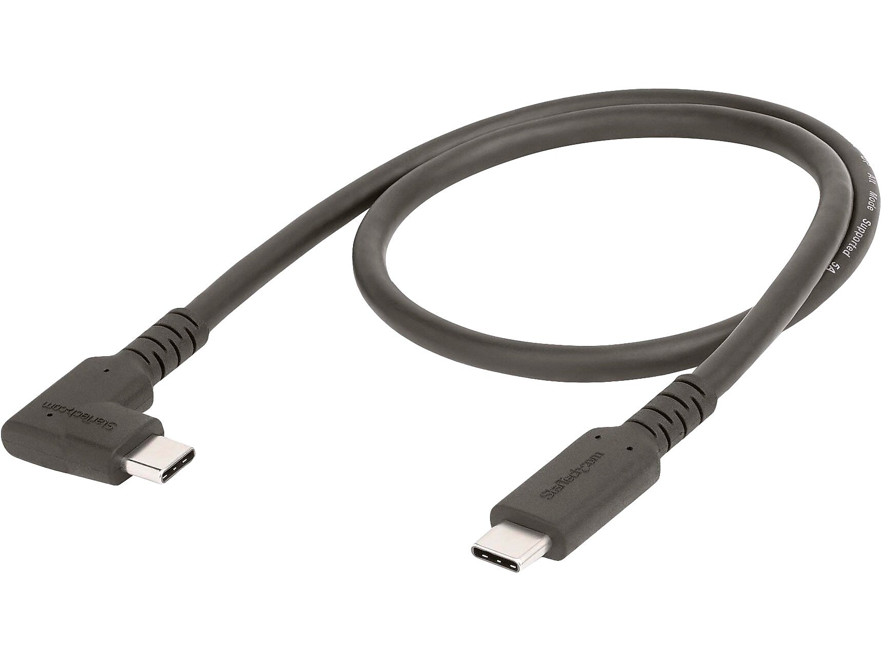 StarTech 1.6' USB Type-C to USB Type-C Cable, Male to Male, Black (RUSB31CC50CMBR)