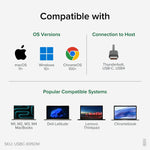Plugable Dual Monitor USB-C to HDMI Adapter (USBC-6950M)