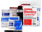 First Aid Only Critical Essentials 10-Piece Bleeding Control Kit, Limb, Chest & Torso Wounds (91137)