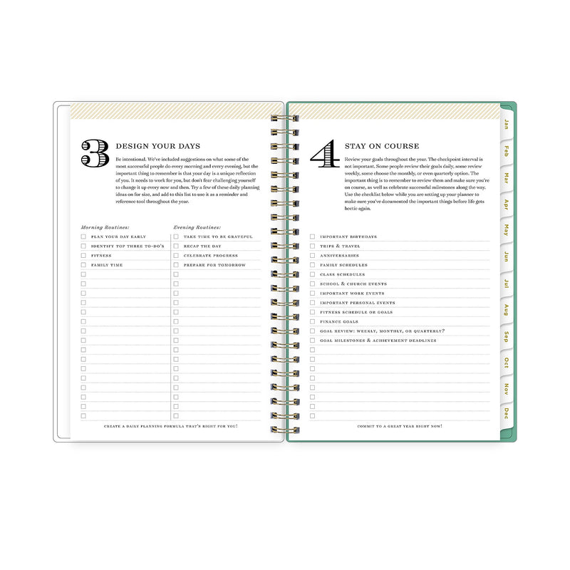 2026 Blue Sky Day Designer Peyton 5" x 8"  Weekly & Monthly Planner, Plastic Cover, Multicolored (103619-26)
